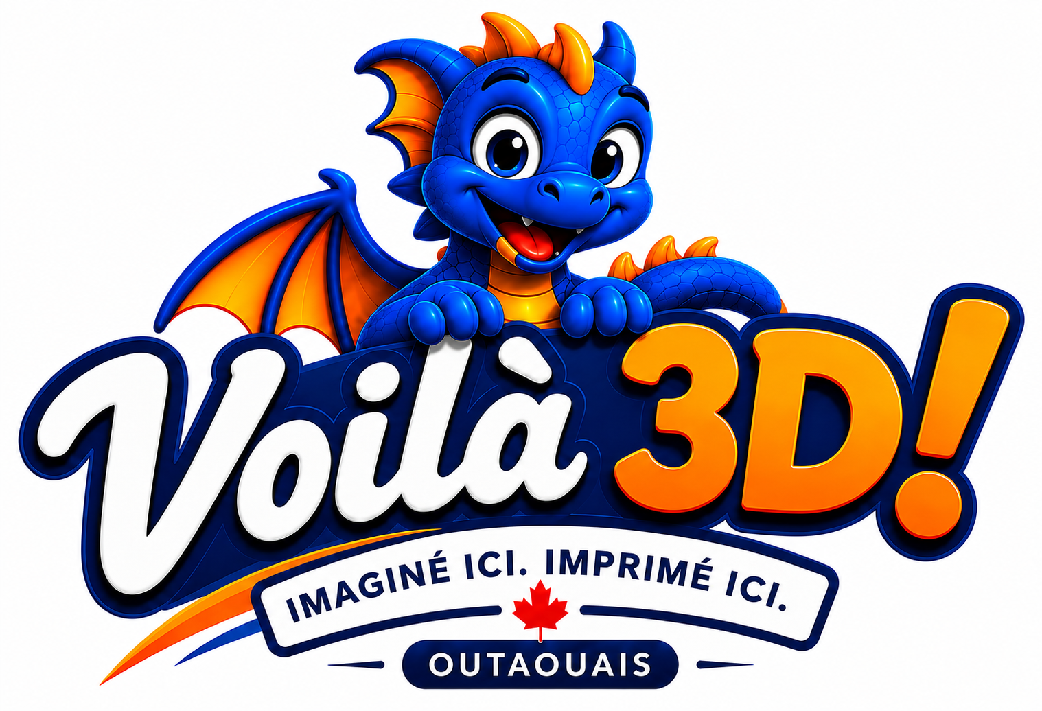 Voilà3D — Imaginé ici. Imprimé ici. Outaouais